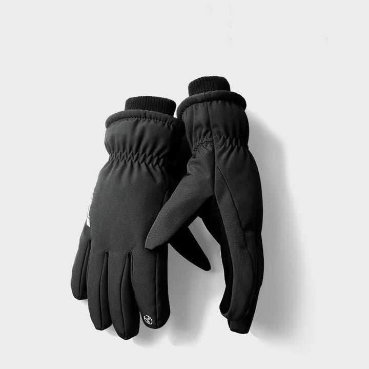 Gants d'équitation d'hiver en coton doublé de polaire épais