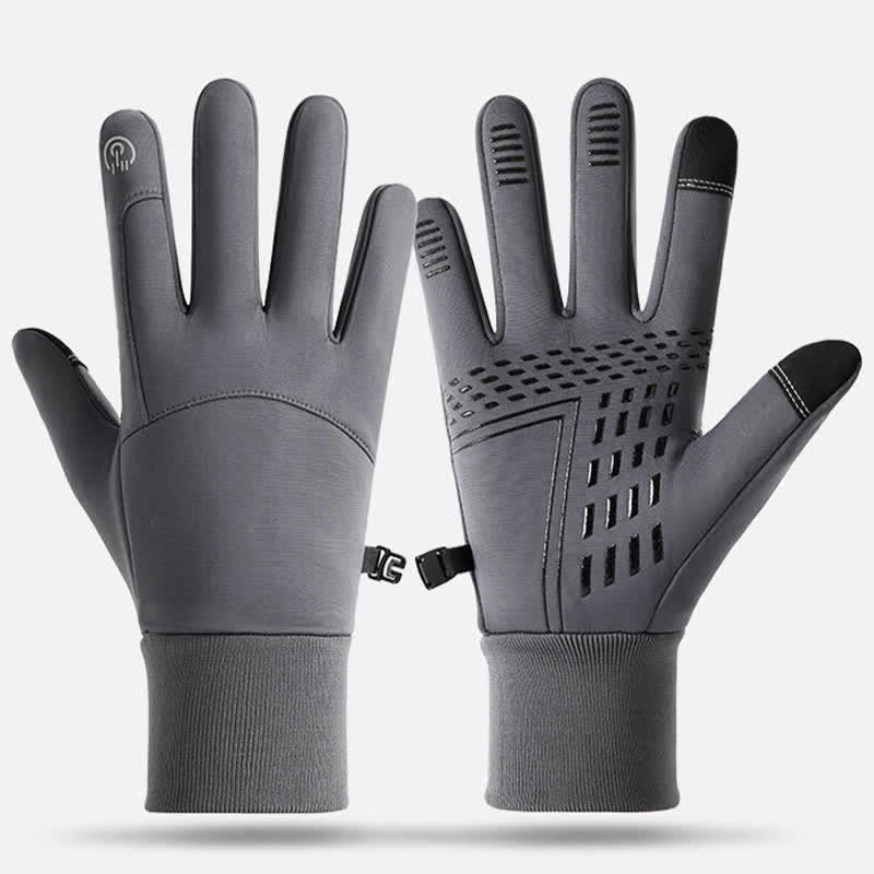 Gants de sport thermiques à écran tactile résistants au froid