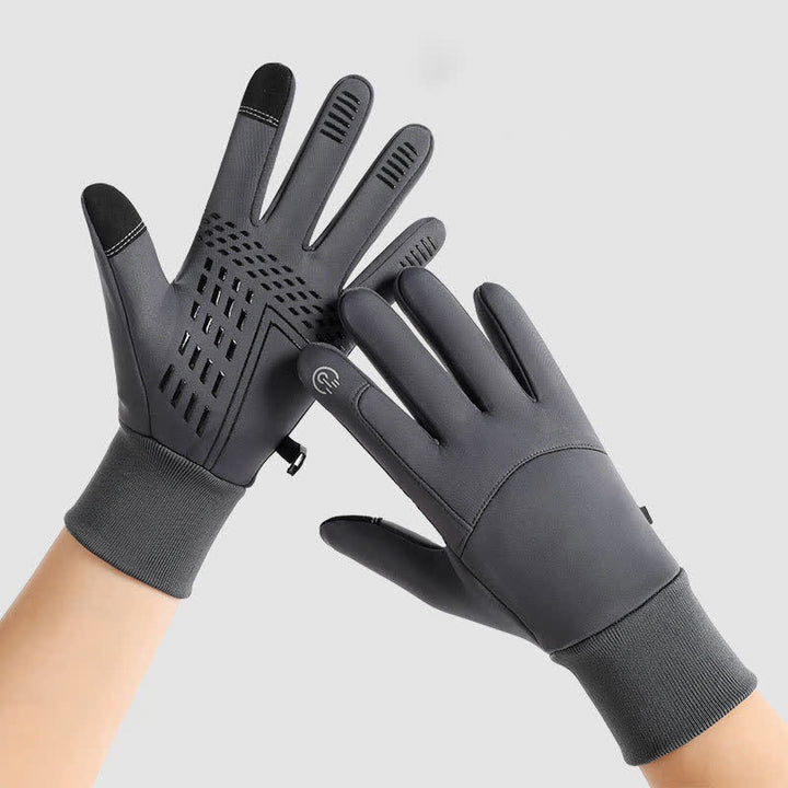 Gants de sport thermiques à écran tactile résistants au froid