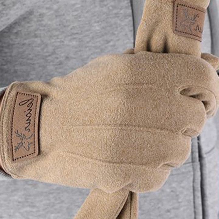 Gants d'hiver antidérapants pour écran tactile