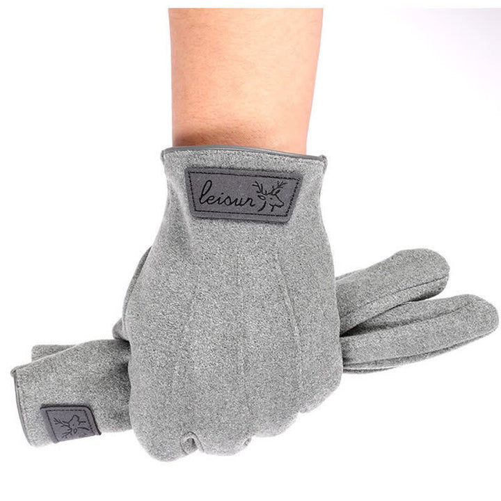 Gants d'hiver antidérapants pour écran tactile