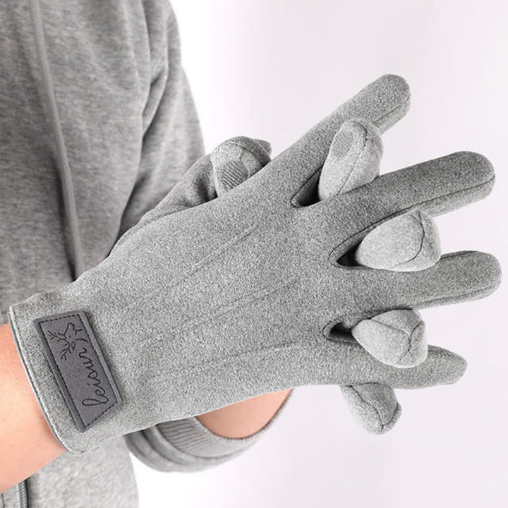 Gants d'hiver antidérapants pour écran tactile