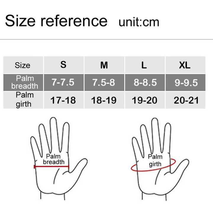 Gants de ski rembourrés d'hiver avec poche zippée