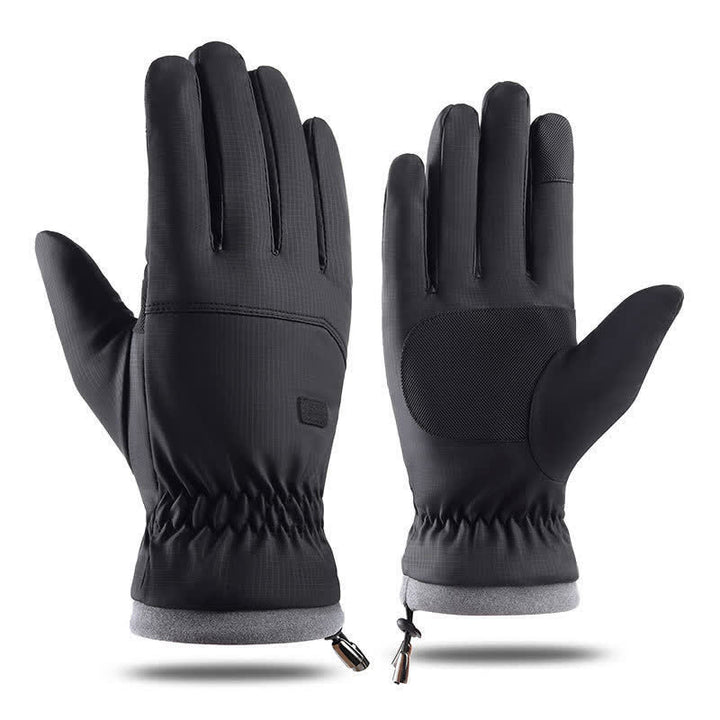 Gants d'équitation d'hiver pour écran tactile avec poignet élastique