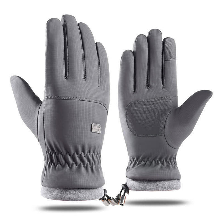 Gants d'équitation d'hiver pour écran tactile avec poignet élastique