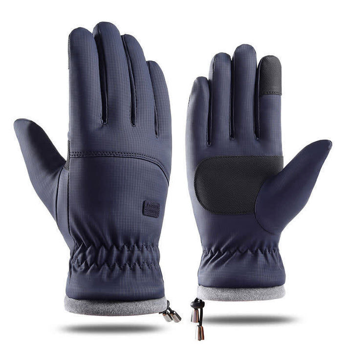 Gants d'équitation d'hiver pour écran tactile avec poignet élastique