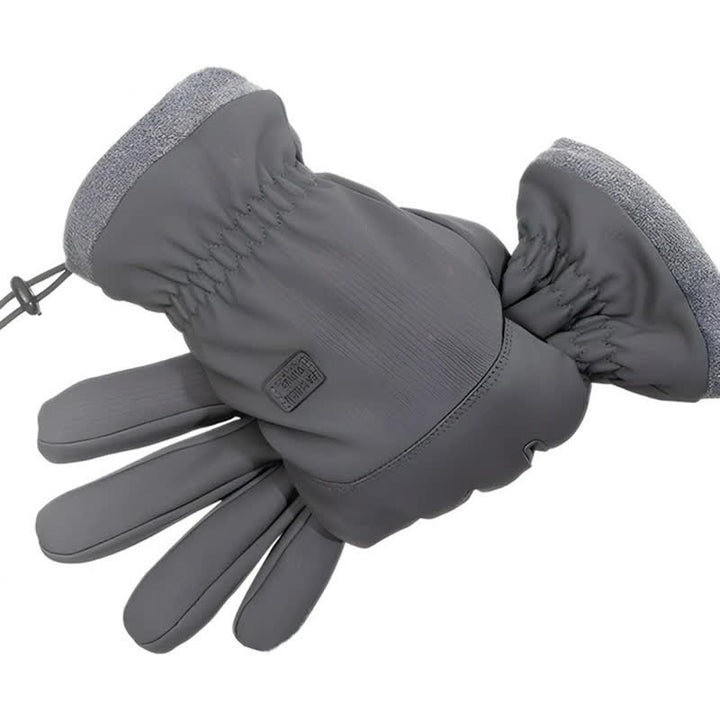 Gants d'équitation d'hiver pour écran tactile avec poignet élastique
