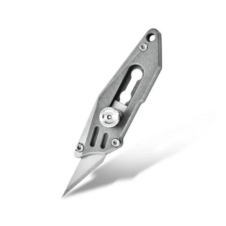 Couteau de poche portable Push Pocket Knife Unboxing Cutter Porte-clés
