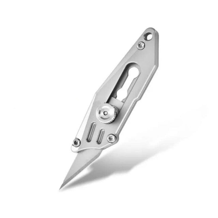 Couteau de poche portable Push Pocket Knife Unboxing Cutter Porte-clés