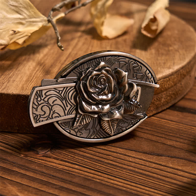 Ensemble de boucles de ceinture, couteau caché, pendentif, anneau de chèvre, rose, DIY