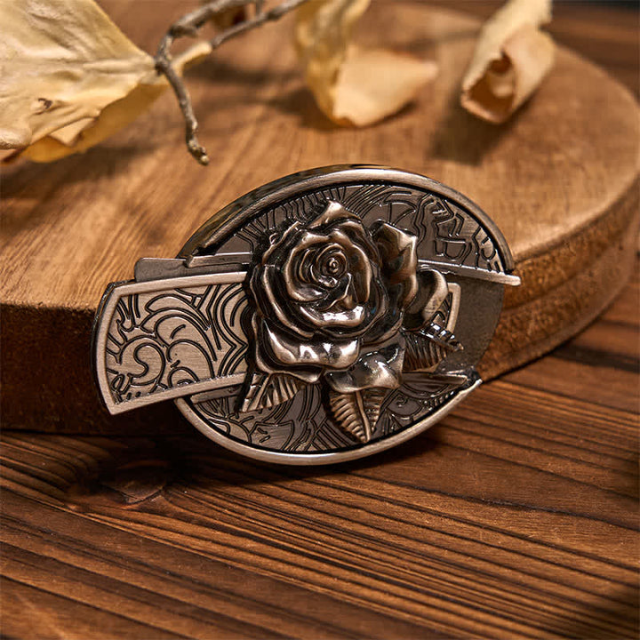 Ensemble de boucles de ceinture, couteau caché, pendentif, anneau de chèvre, rose, DIY