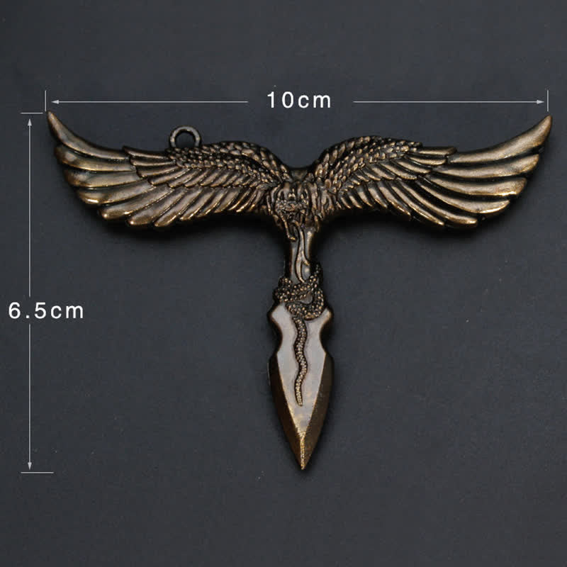 Porte-clés Eagle Ghost Sting déballant la lame de coupe