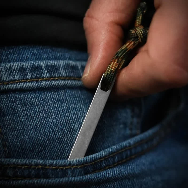 Mini outil de levier EDC Porte-clés robuste - image 0