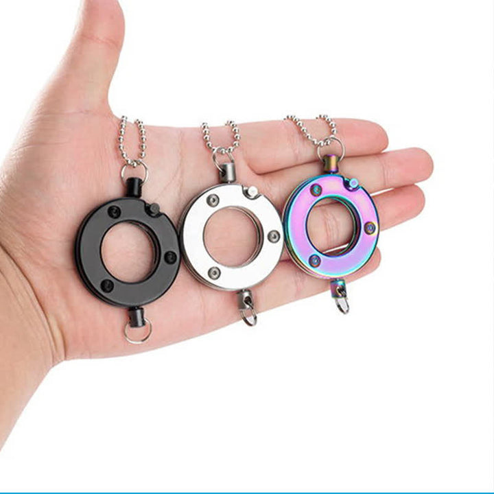 Mini couteau pliant griffe d'aigle EDC Pandant porte-clés