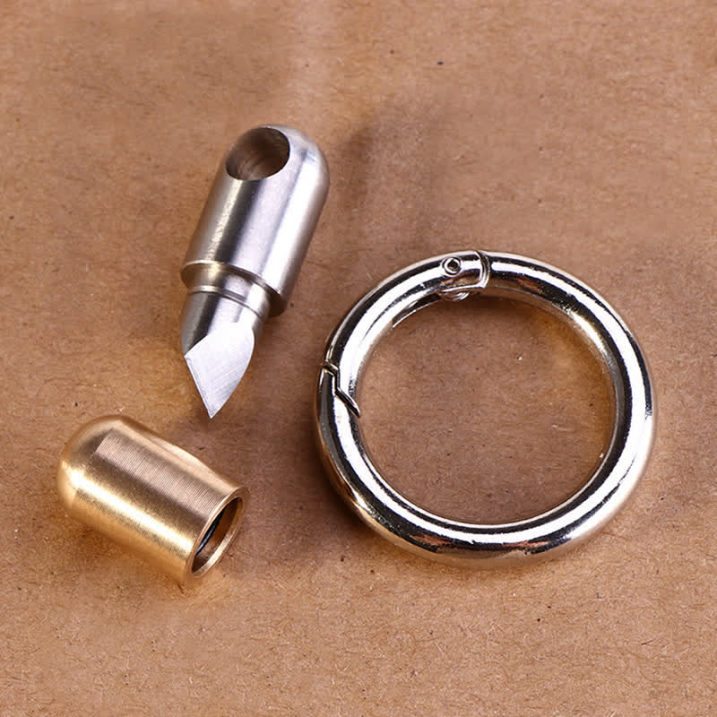 Porte-clés coupe-capsule de poche mini-déballage
