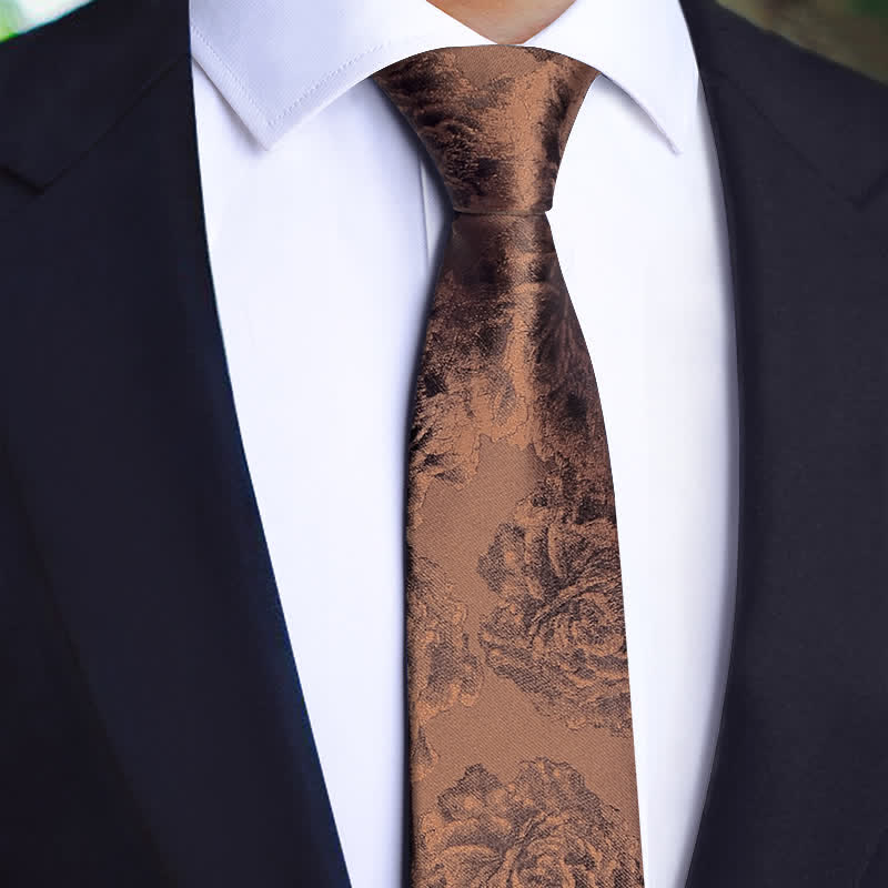 Ensemble de 3 nœuds papillon vintage en bronze pour homme