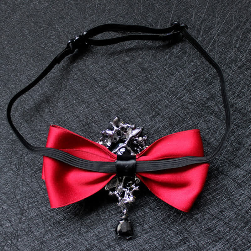 Nœud papillon pour homme avec ornement en cristal