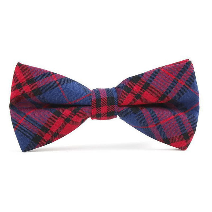 Nœud papillon à carreaux tendance pour homme, avec mouchoir et cravate. - Style n° 4 - Noeud papillon - image 22