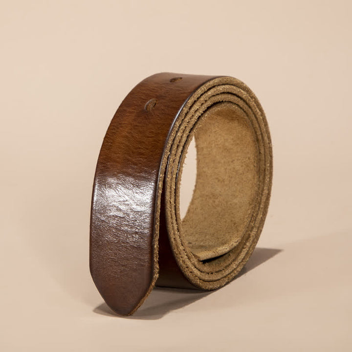 Sangle de ceinture en cuir véritable sans boucle de ceinture - Pérou - 46 - image 9