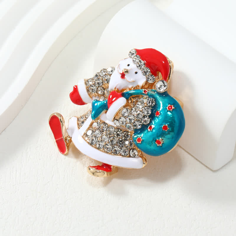 Broche pour femme de la collection Noël de Creative Glazes