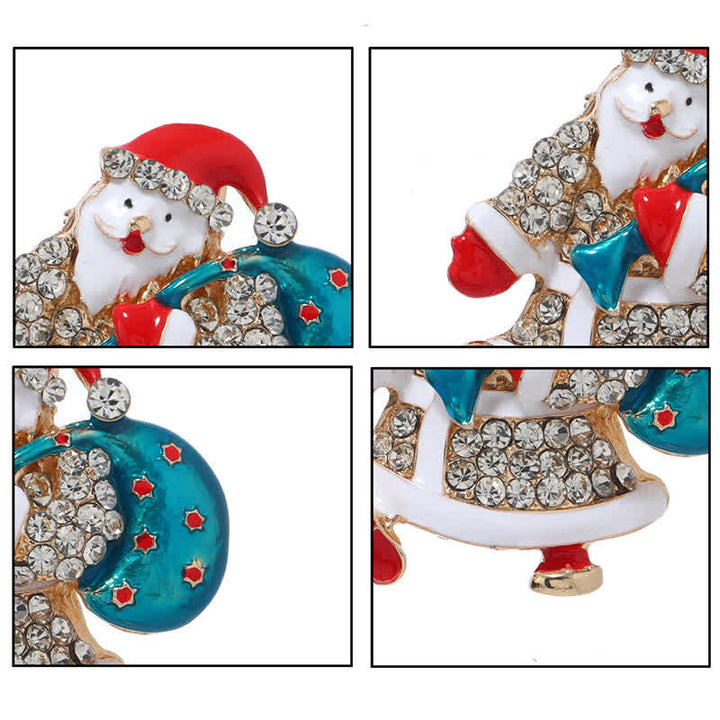 Broche pour femme de la collection Noël de Creative Glazes