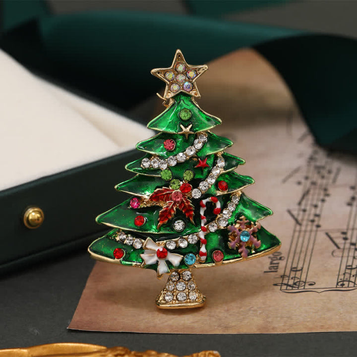 Broche pour femme de la collection Noël de Creative Glazes