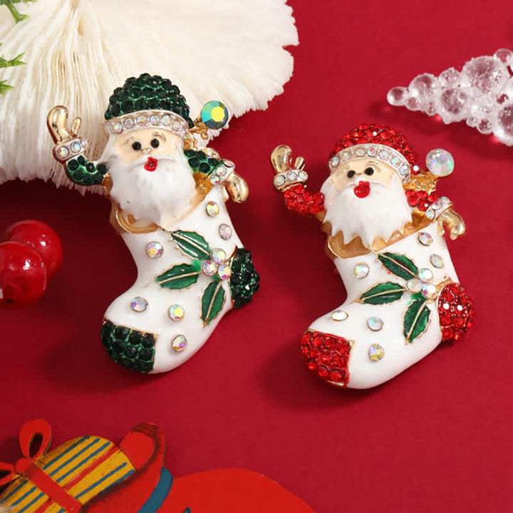 Broche pour femme de la collection Noël de Creative Glazes