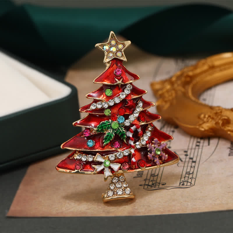 Broche pour femme de la collection Noël de Creative Glazes