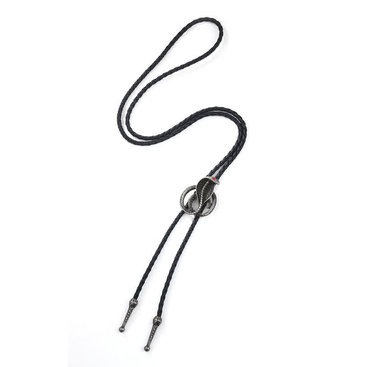 Cravate Bolo Serpent Western Punk Cobras