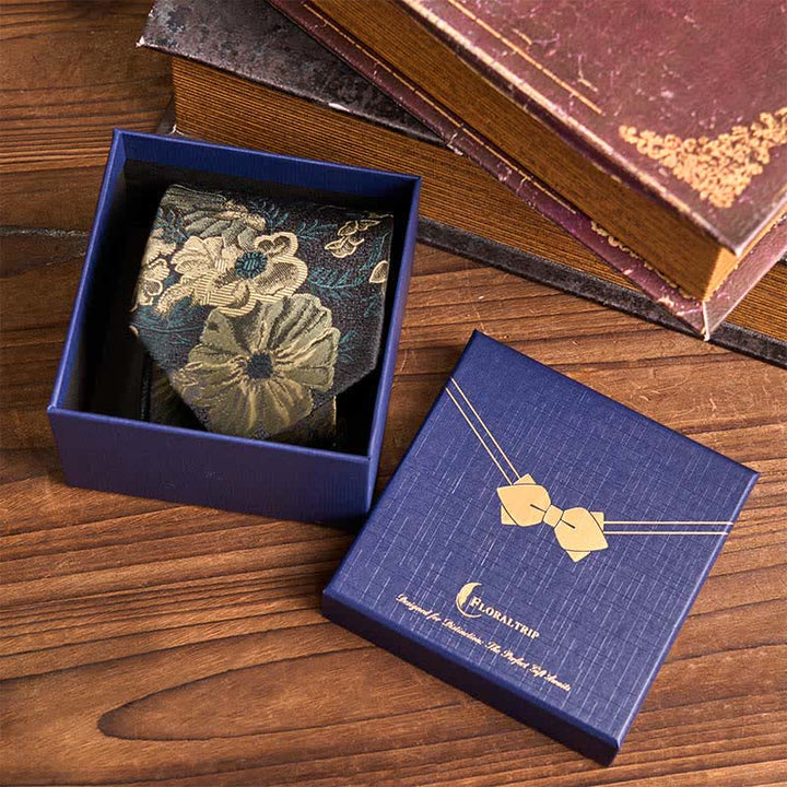Boîte d'emballage polyvalente exquise pour cravate, foulard, pochette