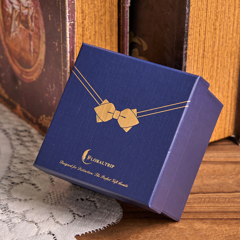 Boîte d'emballage polyvalente exquise pour cravate, foulard, pochette