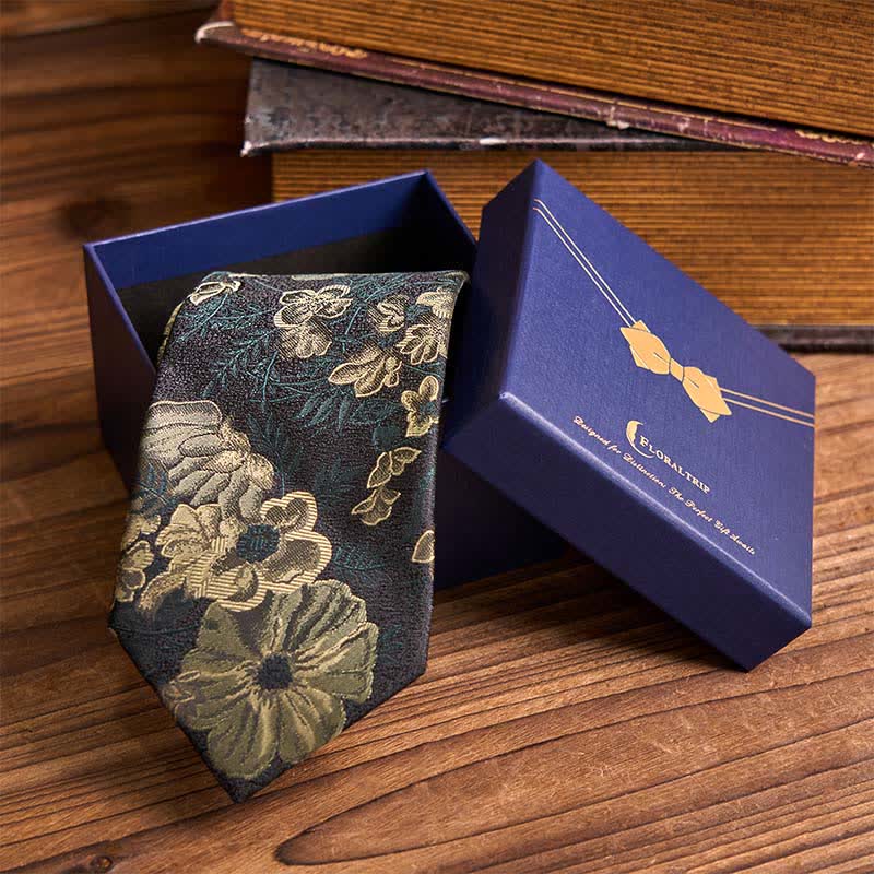 Boîte d'emballage polyvalente exquise pour cravate, foulard, pochette
