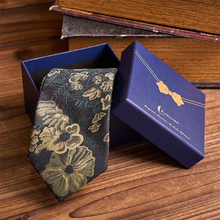 Boîte d'emballage polyvalente exquise pour cravate, foulard, pochette