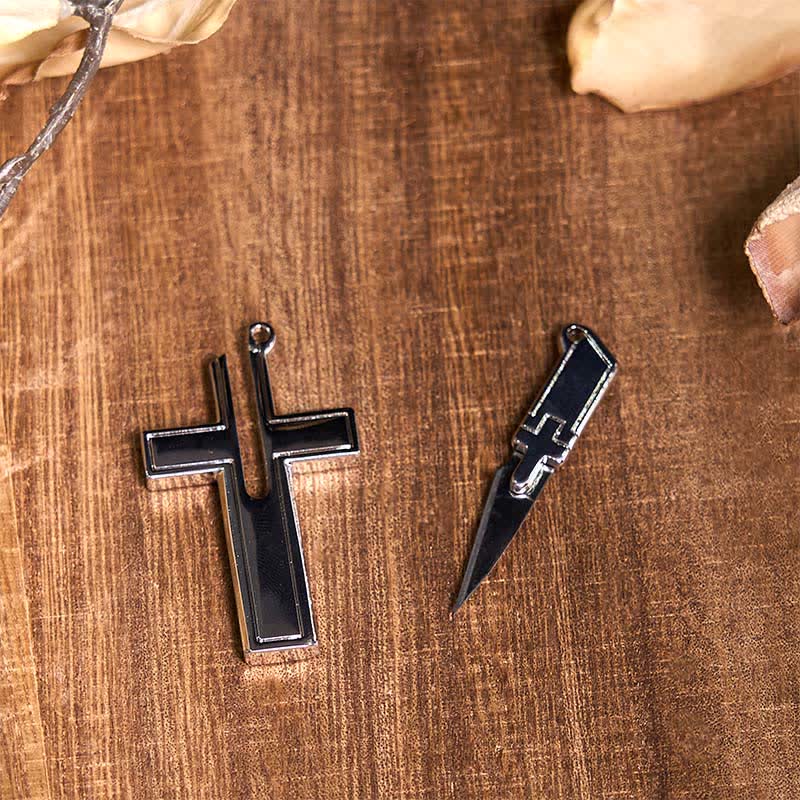 Ensemble de collier avec pendentif taureau turquoise, boucle de ceinture et couteau caché à faire soi-même (PRÉVENTE) - image 5