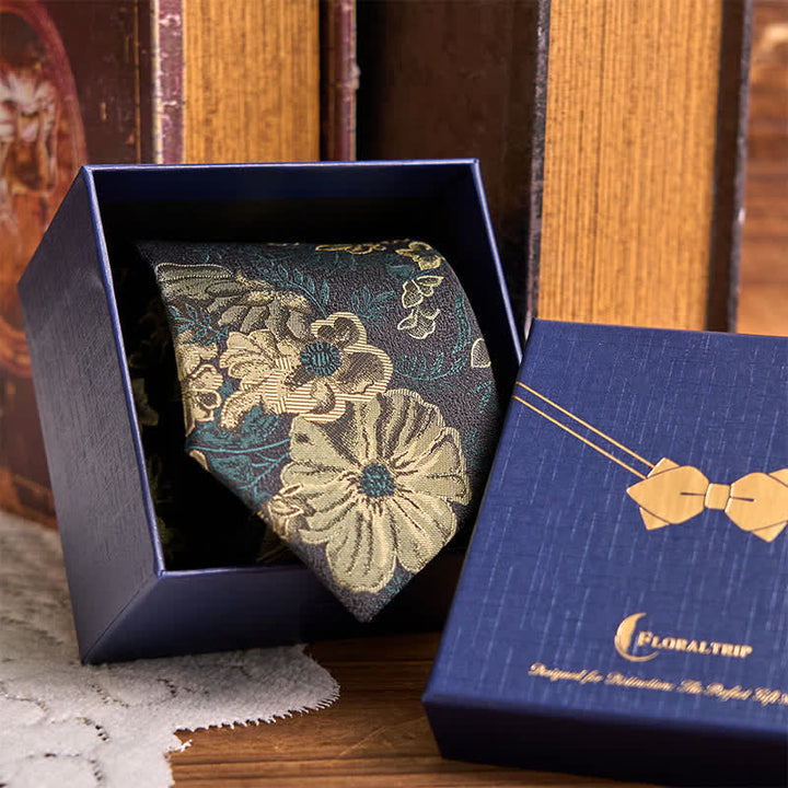 Lot de 2 ou 3 mouchoirs de poche pour cravate, boîte d'emballage exquise