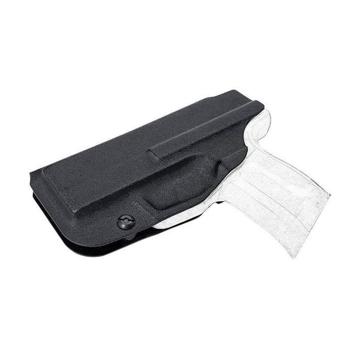 Sacoche ceinture rigide noire avec clip de ceinture