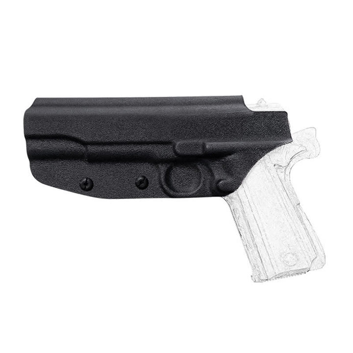 Sacoche ceinture rigide noire avec clip de ceinture