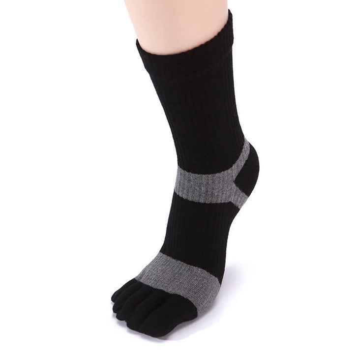 Chaussettes Five Fingers Crew de couleur assortie pour hommes