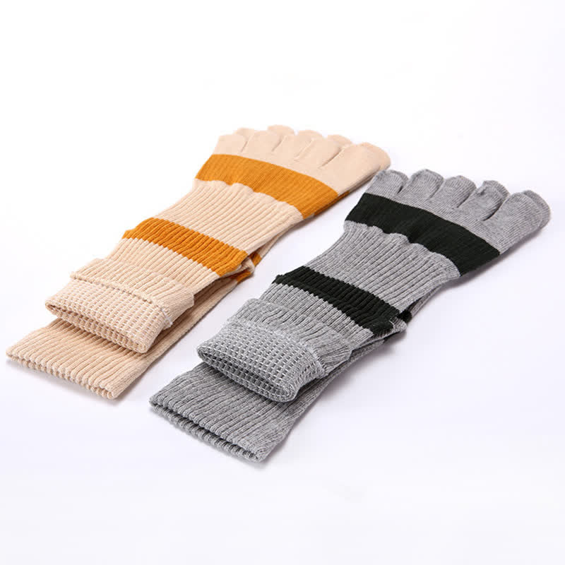 Chaussettes Five Fingers Crew de couleur assortie pour hommes