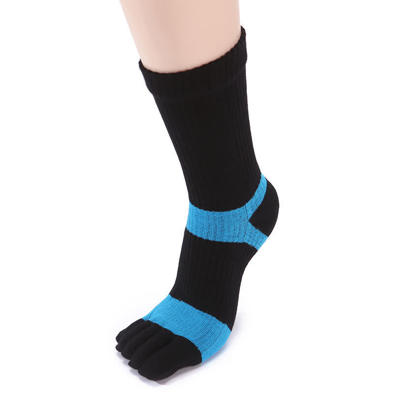 Chaussettes Five Fingers Crew de couleur assortie pour hommes