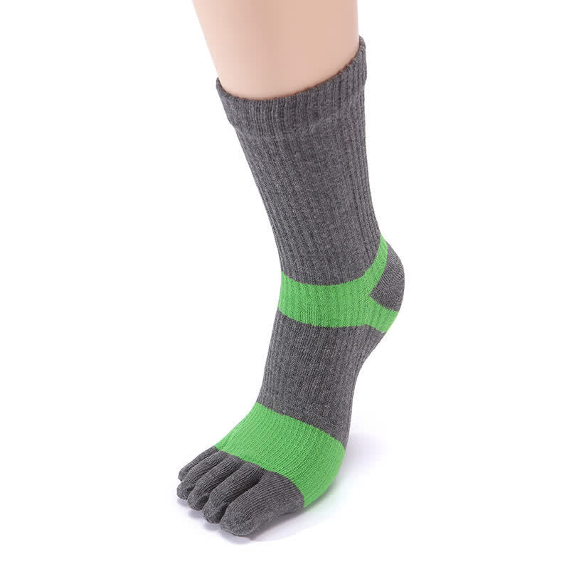 Chaussettes Five Fingers Crew de couleur assortie pour hommes