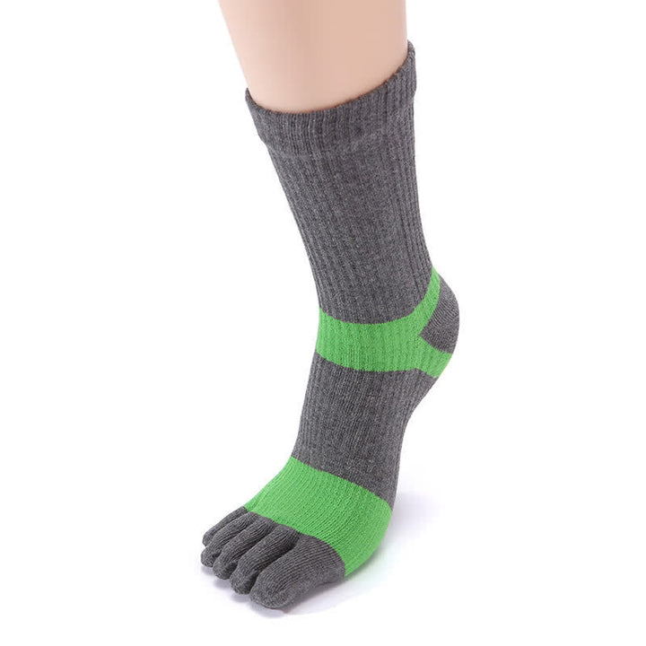 Chaussettes Five Fingers Crew de couleur assortie pour hommes