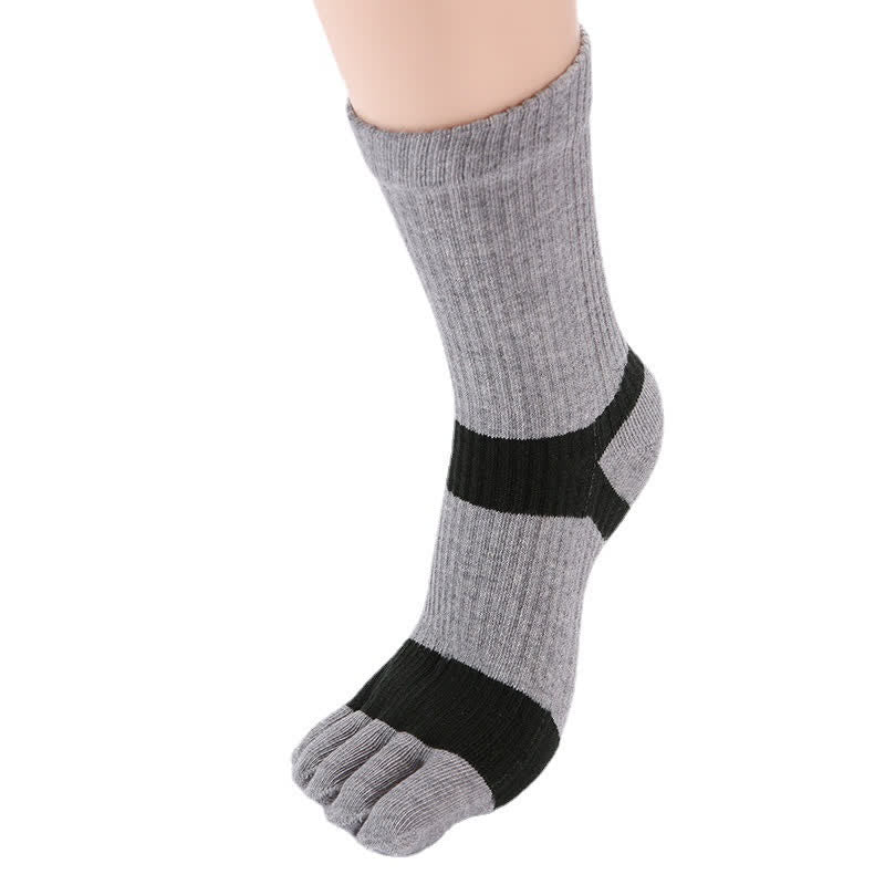 Chaussettes Five Fingers Crew de couleur assortie pour hommes