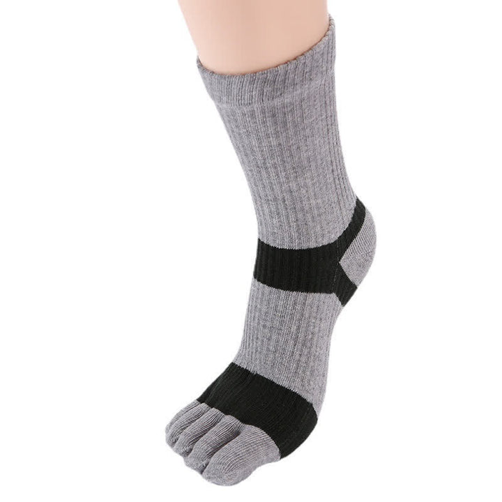 Chaussettes Five Fingers Crew de couleur assortie pour hommes