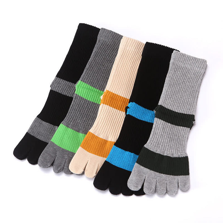 Chaussettes Five Fingers Crew de couleur assortie pour hommes