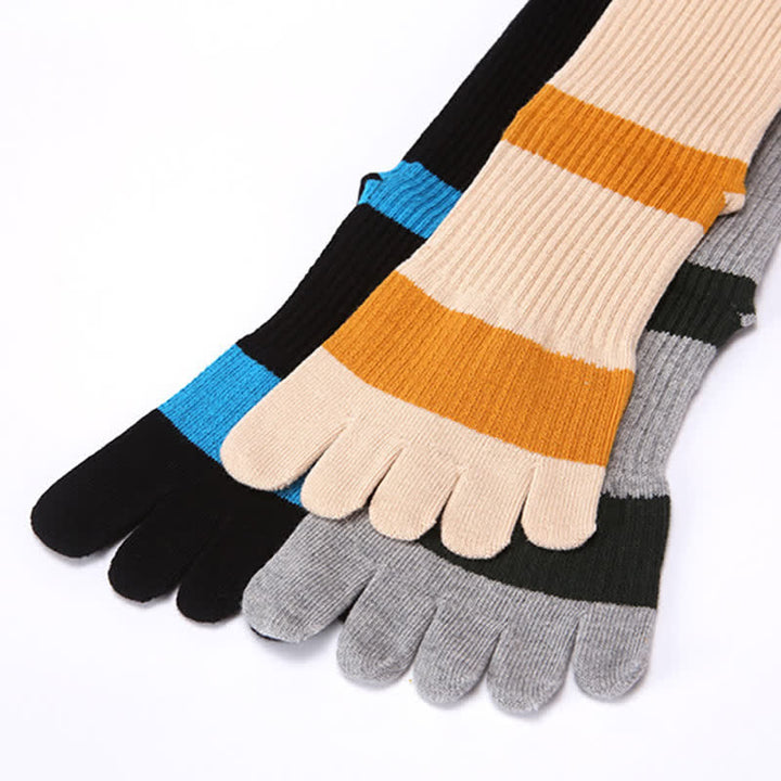 Chaussettes Five Fingers Crew de couleur assortie pour hommes