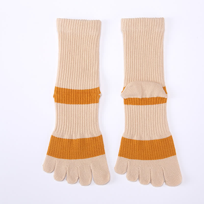 Chaussettes Five Fingers Crew de couleur assortie pour hommes