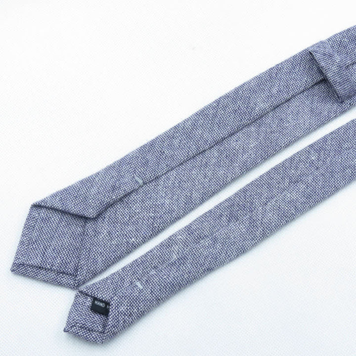 Ensemble de 3 nœuds papillon en laine imitation couleur unie pour homme