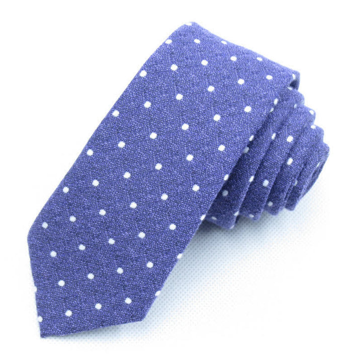 Ensemble de 3 cravates à pois élégantes pour hommes - Violet - Cravate - image 30