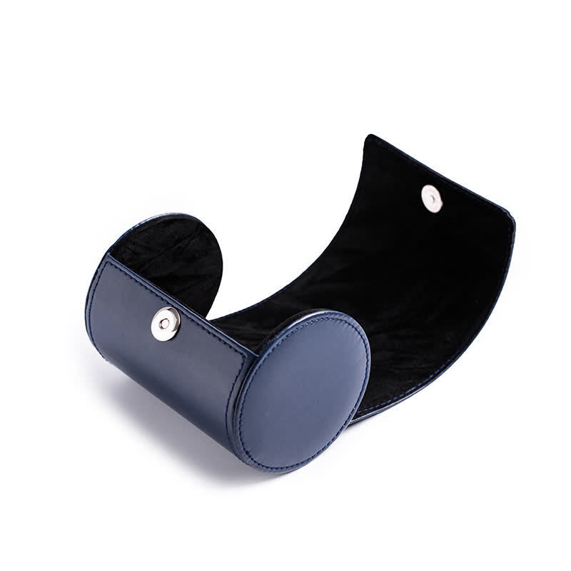 Boîte de rangement créative avec boucle magnétique pour cravate en cuir